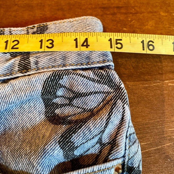 PacSun High Rise Straight Jean with butterflies raw hem twee - Picture 13 of 15